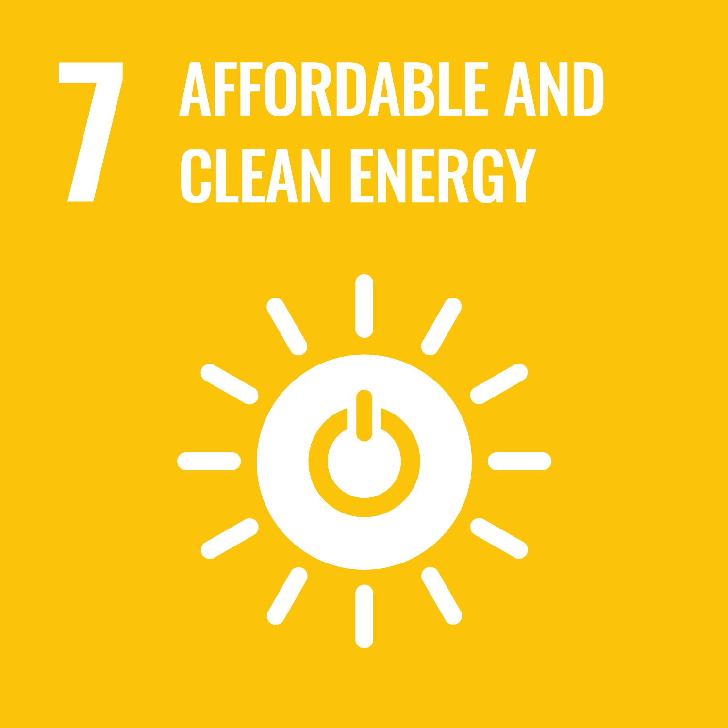 SDG Goal 7 Clean Energy